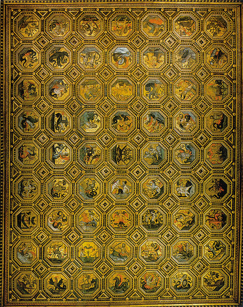Al momento stai visualizzando Il Soffitto dei Semidei di Pinturicchio (Pintoricchio)